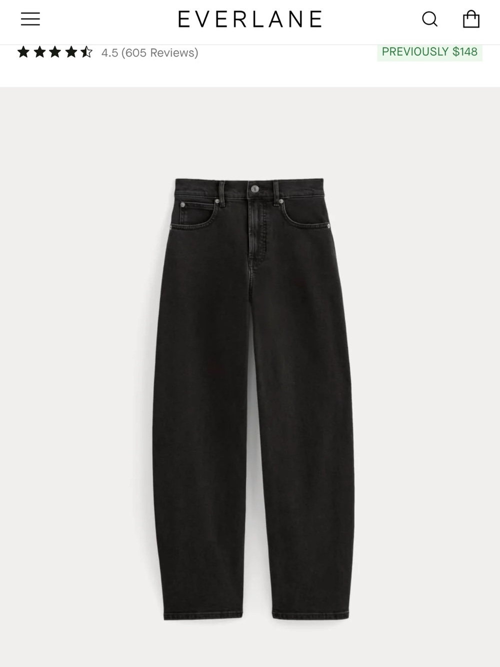 Everlane Curvy Way High Jeans for Women